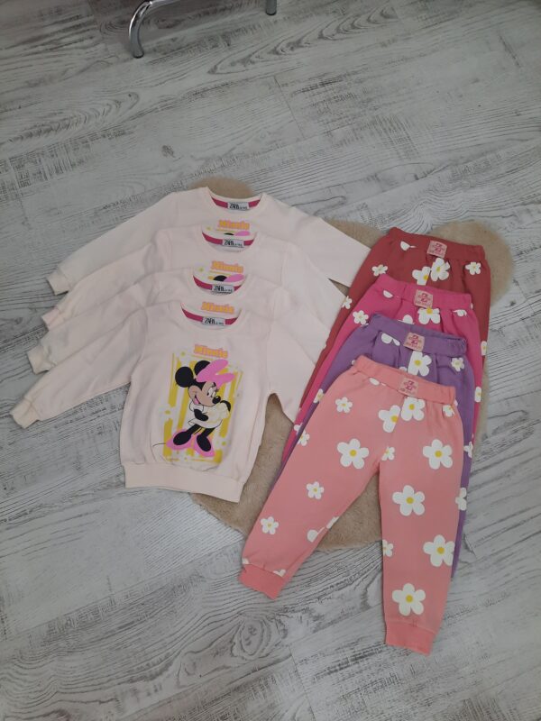 MİNNİE MAUSE Lİ KIZ ÇOCUK TAKIMI 3-10 yaş