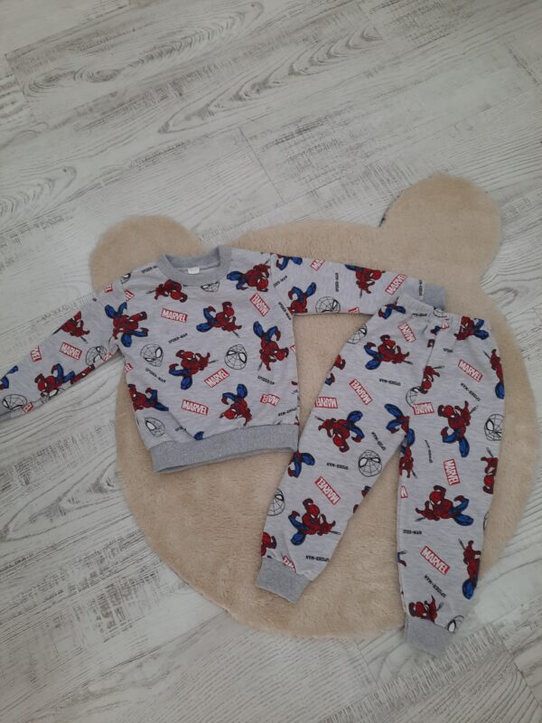 ÖRÜMCEK ADAM BASKILI PİJAMA TAKIMI 3-13 yaş