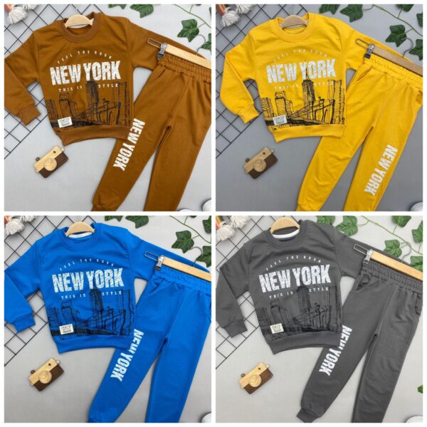NEW YORK BASKILI ERKEK ÇOCUK TAKIMI 5-12 yaş