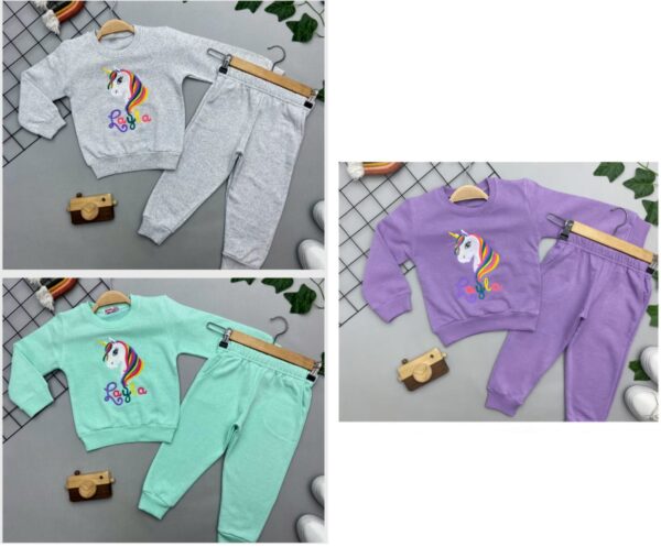 Kız Çocuk Takımı Unicorn 3-10 yaş