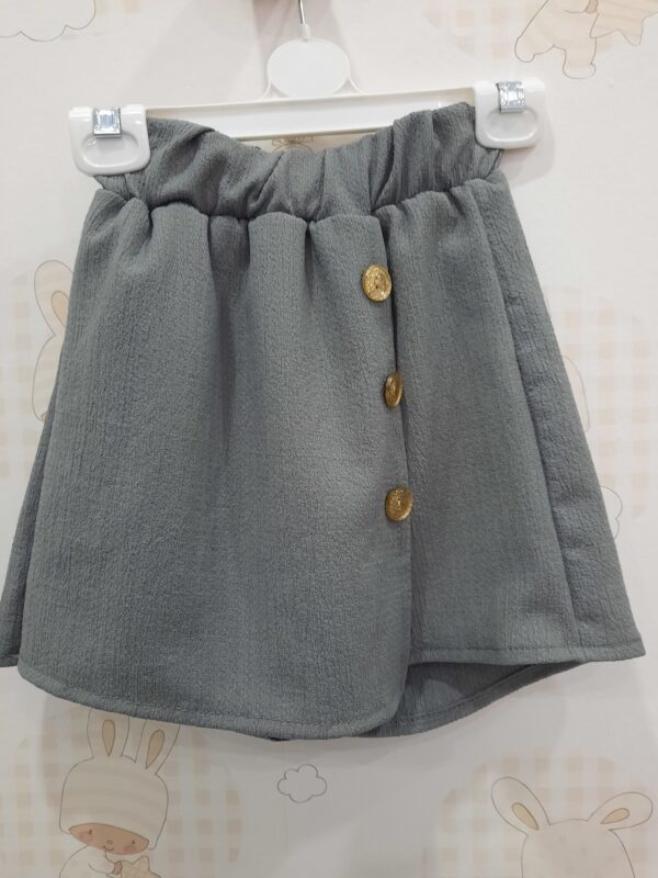 KIZ ÇOCUK ŞORT ETEKLİ TAKIM