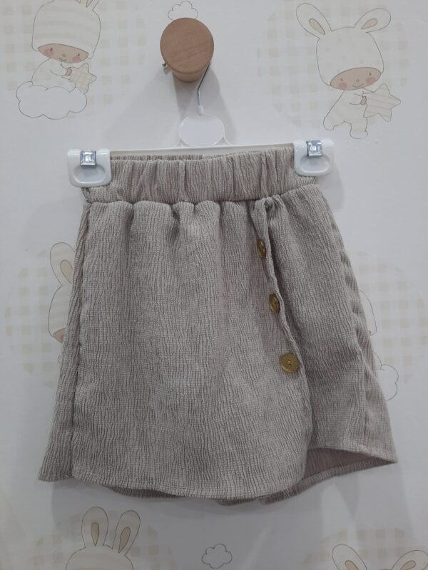 KIZ ÇOCUK ŞORT ETEKLİ TAKIM