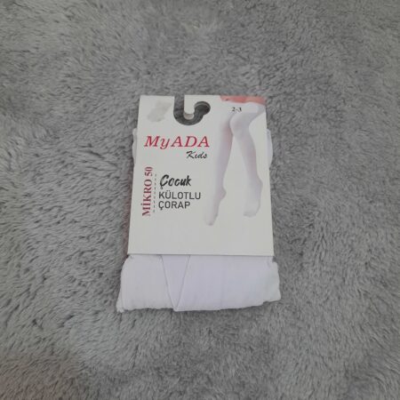 BEYAZ MUZ KİLOTLU ÇORAP