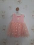 PAPATYALI KIZ BEBEBE ELBİSESİ