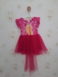 BARBİE Lİ KIZ ÇOCUK ELBİSESİ