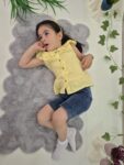 KOLLARI FIRFIRLI KIZ ÇOCUK TAKIMI