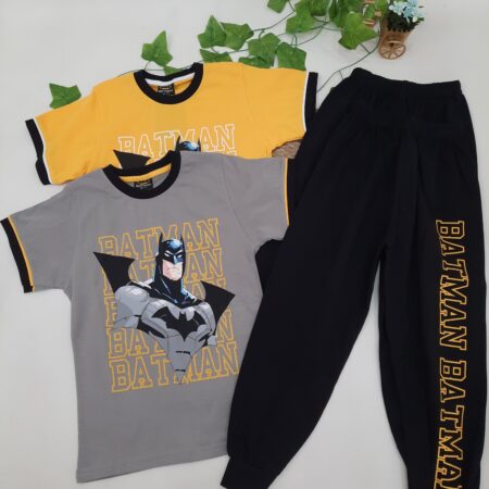 BATMAN LI ERKEK ÇOCUK PİJAMA TAKIMI 3-11 yaş