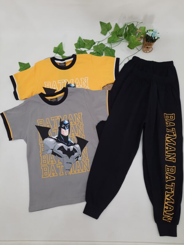 BATMAN LI ERKEK ÇOCUK PİJAMA TAKIMI 3-11 yaş
